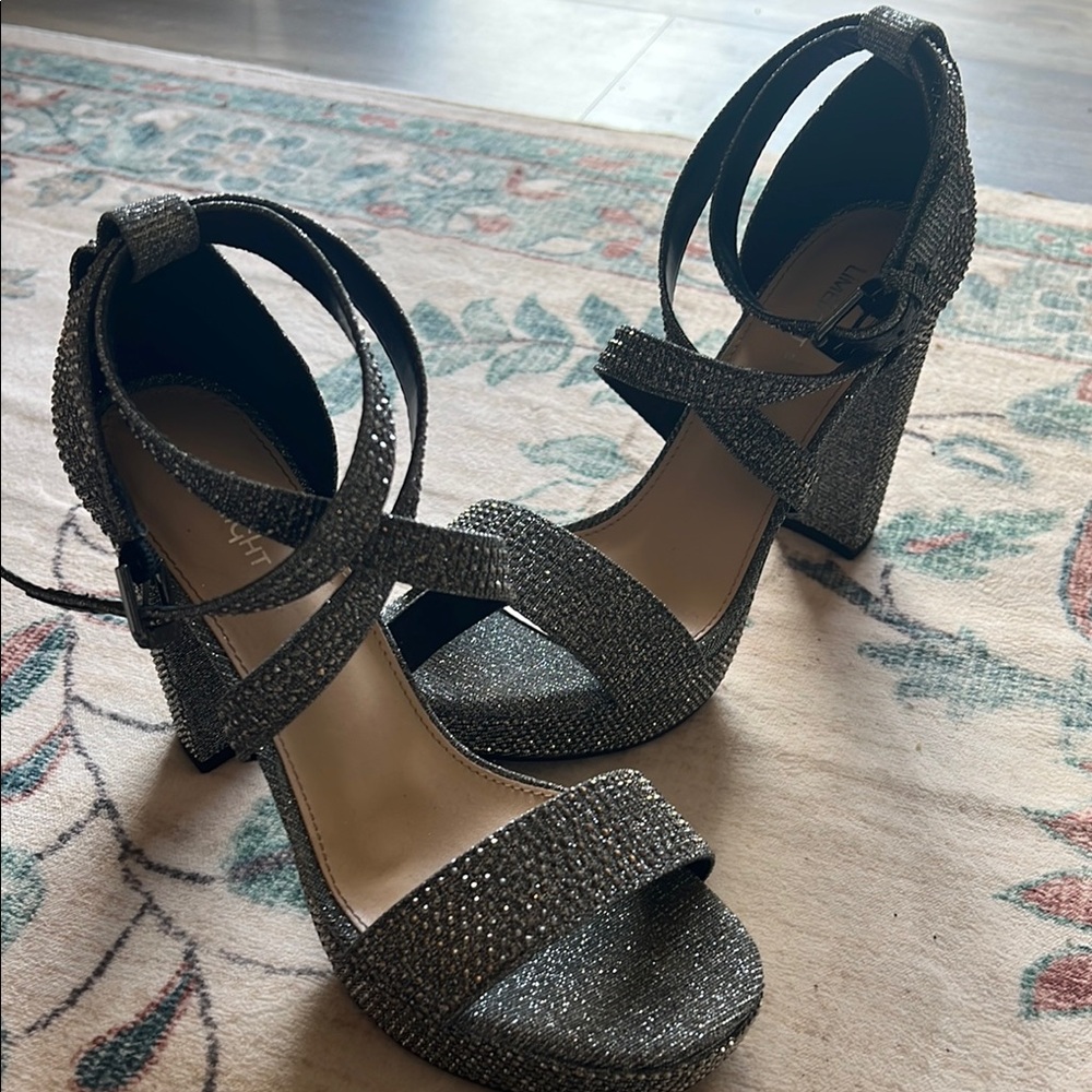 Limelight Criss-Cross Strap Heel